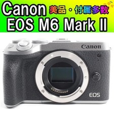 Canon EOS M6 Mark II Mirrorless Camera 32.5MP 4K Wi-Fi Bluetooth Excellent