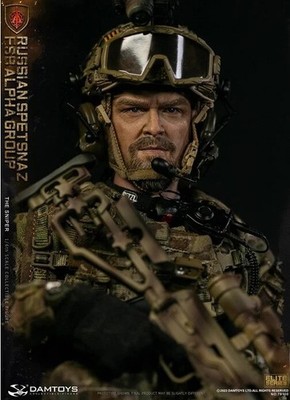 DAMTOYS 78100 1:6 Russian Spetsnaz FSB Alpha Group Sniper Action Figures
