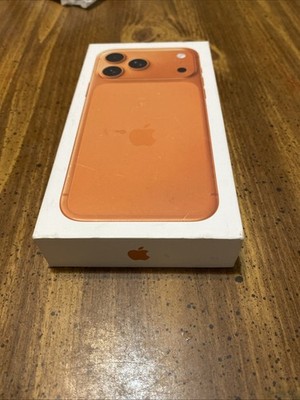Apple iPhone 17 Pro Empty Retail Box Cosmic Orange Box Only