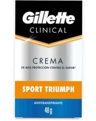 Gillette Clinical 72HR Protection Antiperspirant Deodorant Sport Triumph 48g
