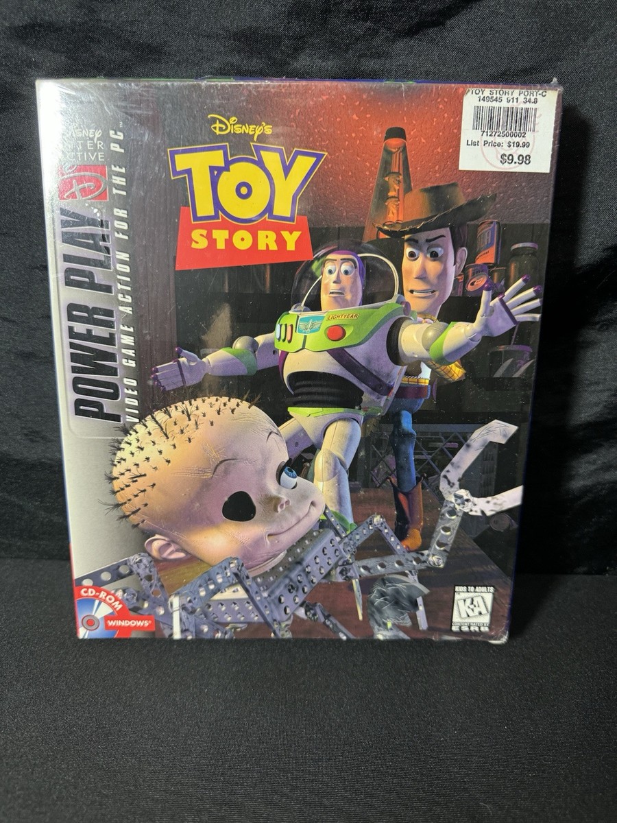 Disney' Toy Story Windows PC CD Rom Big Box Factory New Power Play