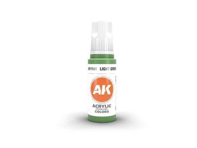 AK Interactive - Hellgrün - Standard Acrylfarbe 3.Generation, 17ml, AK11