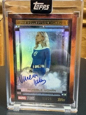 Topps Collector's Museum Marvel Fantastic Four Vanessa Kirby Autograph 11/25