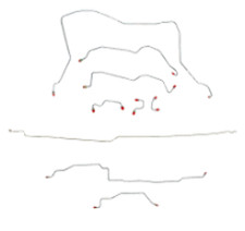 Complete Brake Line Kit Fits Dodge Ram1500 95 4wd Longbed Ext Cab Rabs-cbk0042ss