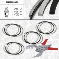 ET Engineteam Kolbenringsatz Boxet – Service Kit R1013650VR1 FüR VW Golf 7 BA5 6
