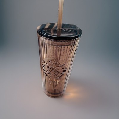  NWT Starbucks Fall 2026 Brown Limited Edition Glass Tumbler 