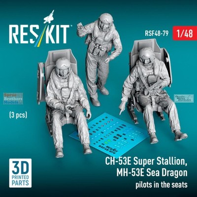 RESRSF480079F 1:48 ResKit CH-53E Super Stallion MH-53E Sea Dragon