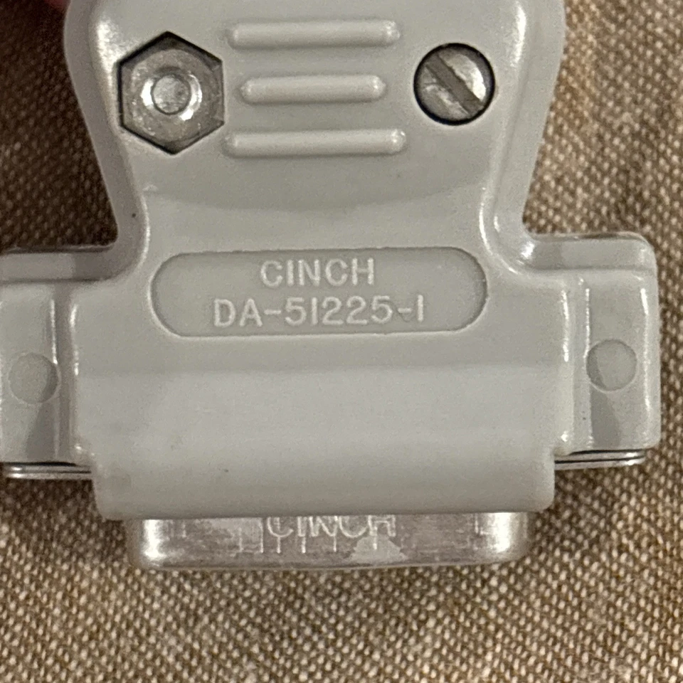 Cinch DA-51225-1 Connector with DA19603-403 CINCH D-SUB TRW 15 Pin Male Adaptor - Image 3 of 4