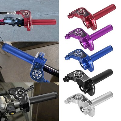 7/8'' 22mm Aluminum Throttle Grip Twist Quick Action Gas Settle Cable Motorcycle