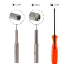 Tournevis TRI WING - Embouts GAMEBIT 3,8 mm 4,5 mm consoles et cartouches rétro