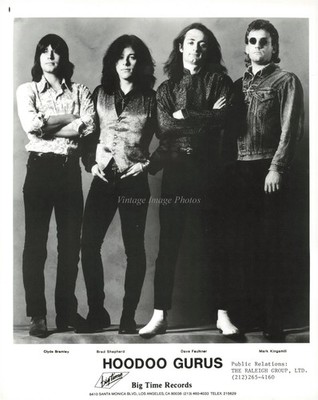 Hoodoo Gurus Clyde Bramley Brad Shepherd Dave Faulkner Photo 8X10