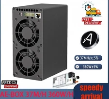 Goldshell AE BOX 37M Aleo Miner AE-BOX 360W 37M/S Miner with psu