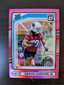 2024 Panini Donruss - Rated Rookie Marvin Harrison Jr. #393 Optic Preview...