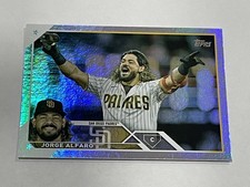 2023 Topps Baseball Rainbow Foil #46 - Jorge Alfaro - San Diego Padres