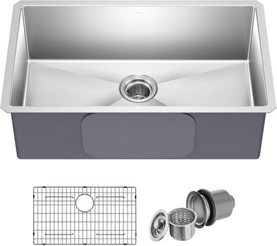 KRAUS Standart Pro 30 -Inch Undermount Single Bowl 16 Gauge Stainless Steel Kitc