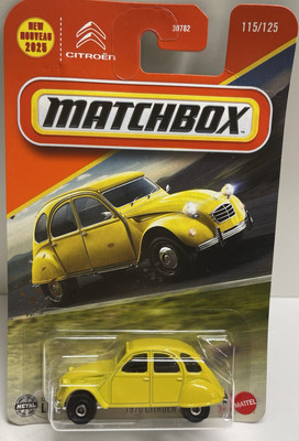Matchbox 1970 Citroen 2CV Yellow #115 Mainline 2025 New Case E | eBay