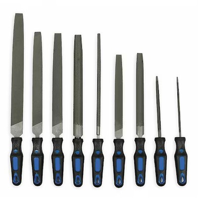 Westward 1Nfk8 General Purpose File Set, Ergonomic, 9 Piece