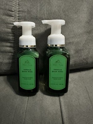 2- Pack Bath & Body Works Vanilla Bean Noel Gentle Foaming Hand Soap 8.75 fl.oz