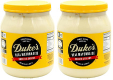 DukeâS Real Mayonnaise Jar â Original Smooth & Creamy Taste, 64 Ounce (Pack of 2