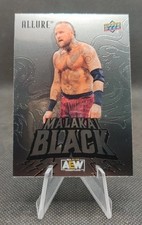 2024 Upper Deck Allure AEW #50 Malakai Black Wrestling Card