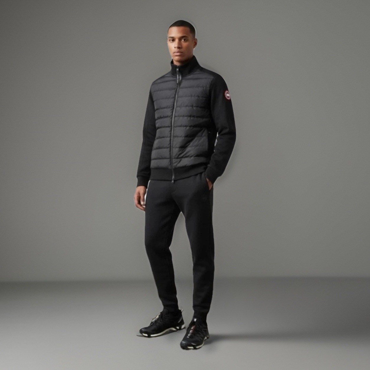 Canada Goose Hybridge Huron Full Zip Down Jacket Mens Medium $695