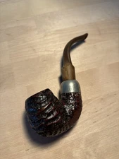Peterson’s System Standard Estate Pipe 358 Bent Billiard England Pre-Republic