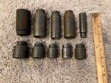 Pittsburgh Tools 10 Pcs Sea Impact Socket Set 6-Point 1/2DR 1/8 Others