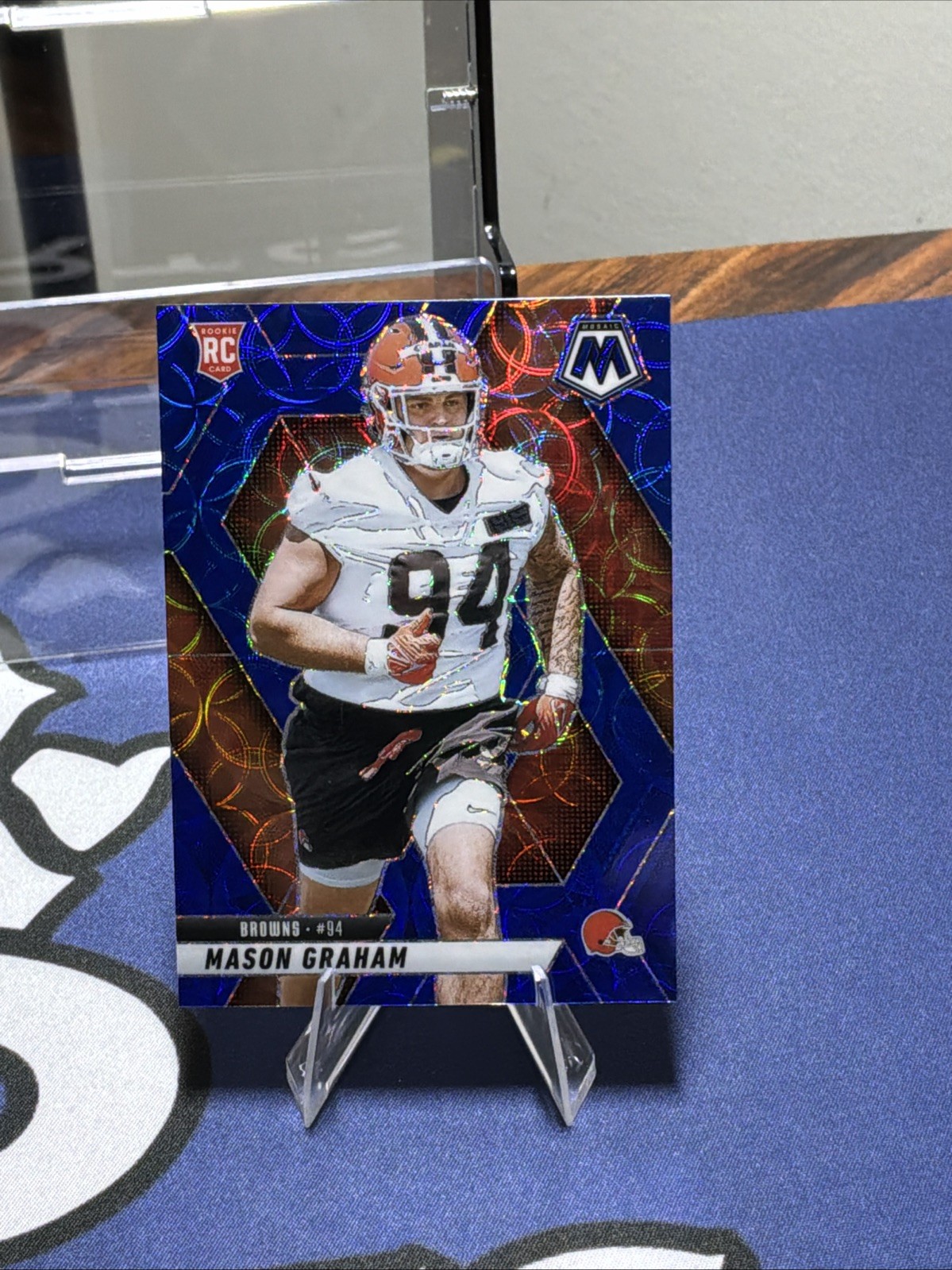 2025 Mosaic Blue Scope- Mason Graham #311