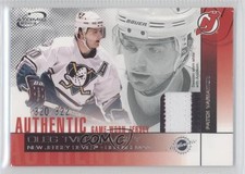 2002-03 Pacific Atomic Game-Worn Jerseys 320/322 Oleg Tverdovsky #13 Patch 0f8