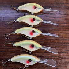 5 Tennessee Killer Cedar Wood Coffin Bill fishing lure USA made Clown Color