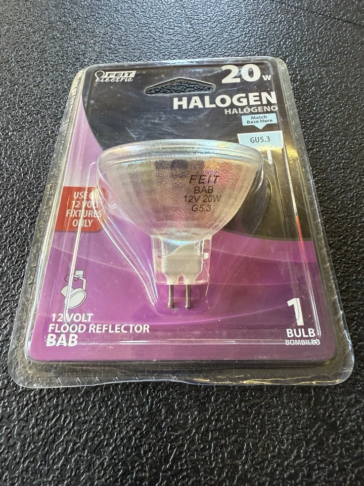 Feit Electric BPBAB 20W 12v Spot Reflector Bulb BAB GU5.3 Base - Image 2 of 4
