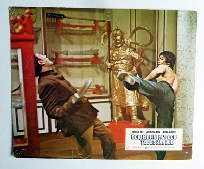 BRUCE LEE Mann mit der Todeskralle AUSHANGFOTO #F German L C Enter the Dragon