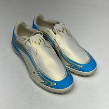 ADIDAS F50 Messi League Turf Soccer Cleats Men's Sz 8.5 Ivory/Blue/Ice Blue