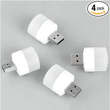USB LED LAMP Night Light, Plug in Small Led Nightlight Mini Portable for PC and