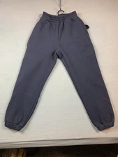 Comfrt Sweatpants Mens Small Fleece Elastic Waist Joggers Good Days Ahead Pants