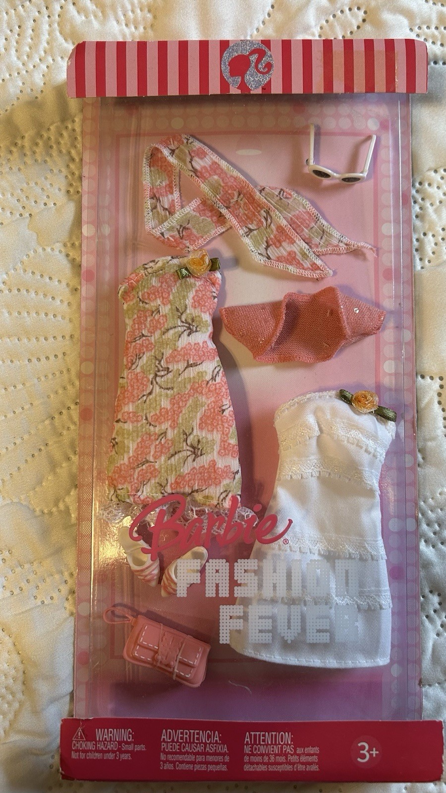 Barbie Fashion Fever Clothing, Shoes, Purse and Glasses, by 