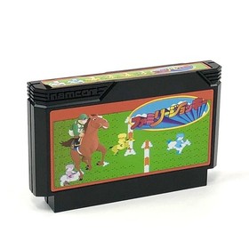 Famicom Family Jockey Comes with box theory, flyer, and postcard, with pain
