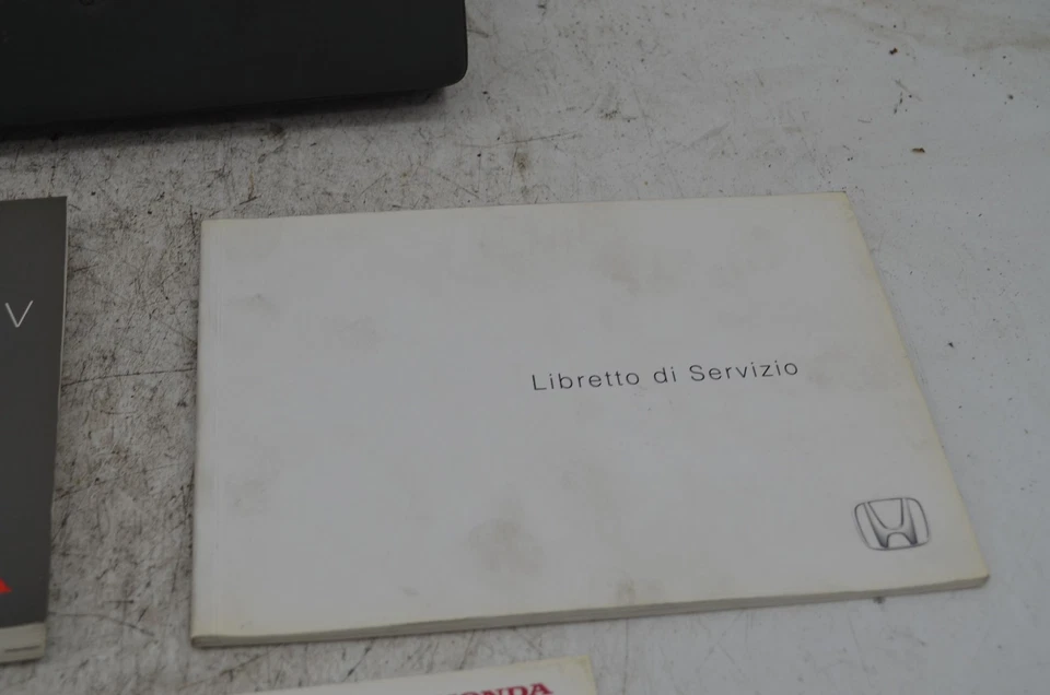 108167 Libretto Uso e Istruzioni Honda HR-V Dal 1999 al 2006 - Immagine 4 di 4