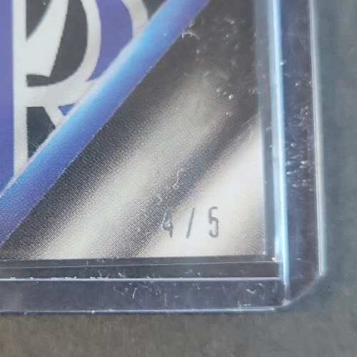 Jon Gray 2016 Topps Red 5x7 RC #4/5 Rare Series One Rookie Rockies Baseball Card - Image 3 of 4