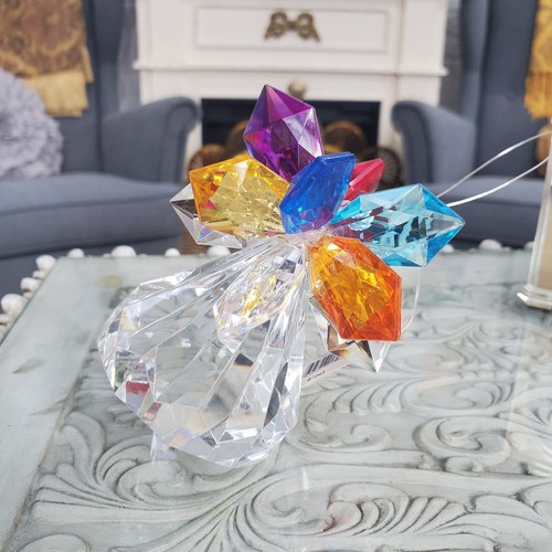 GANZ Rainbow Starburst Crystal Window Suncatcher Display w hanger - Picture 24 of 24