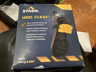 Stabil Heel cleats New In Box Retail $28