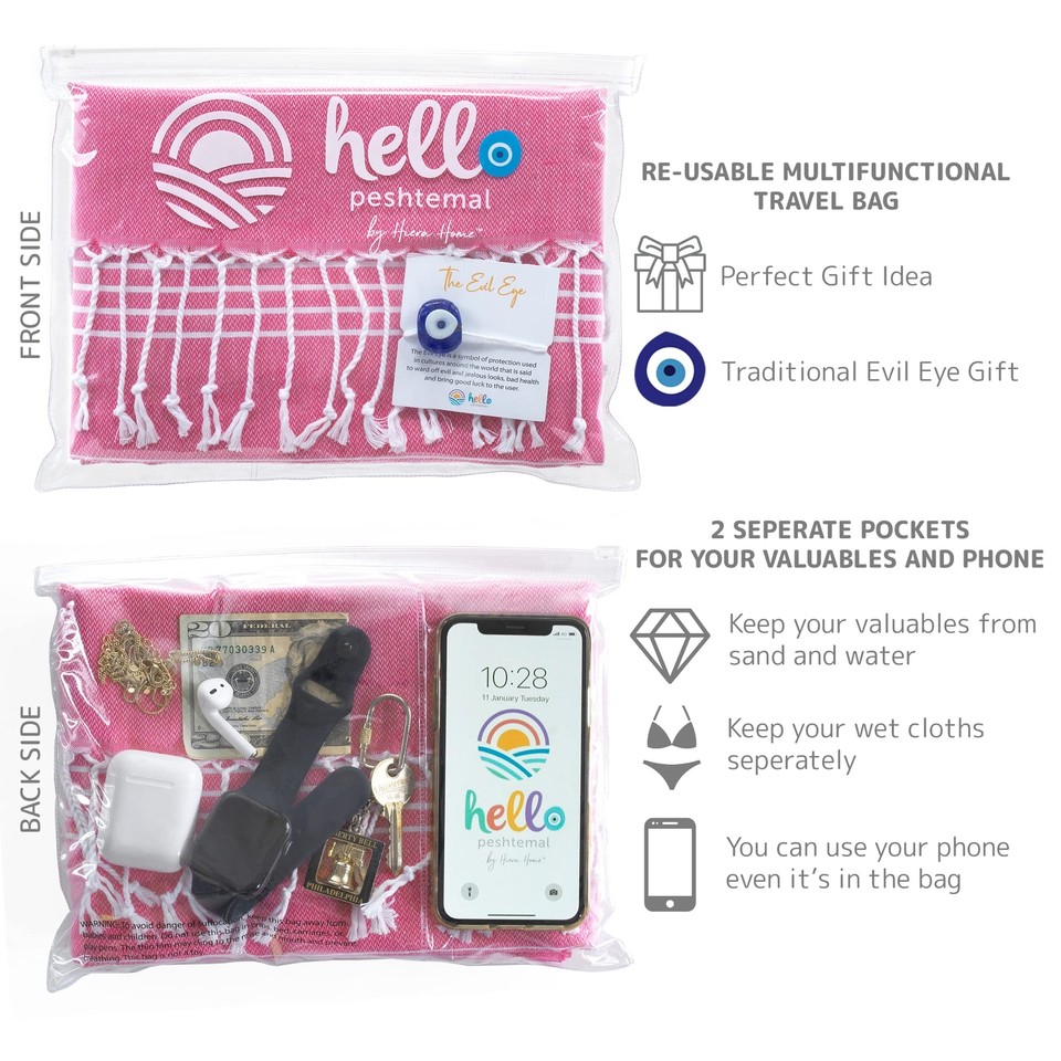 Turkish Beach Towel Prewashed 100 Cotton Soft Absorbent Quick Dry Sand