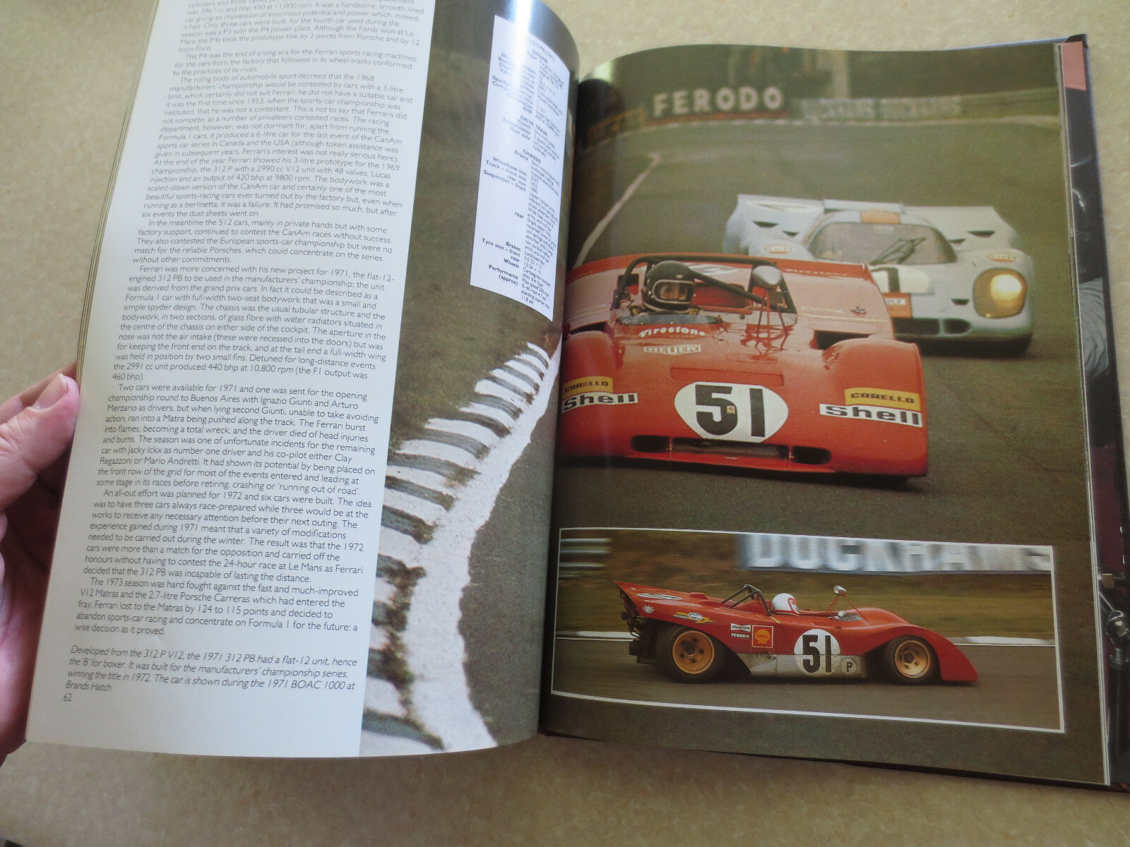 Great Marques Ferrari car history book eBay