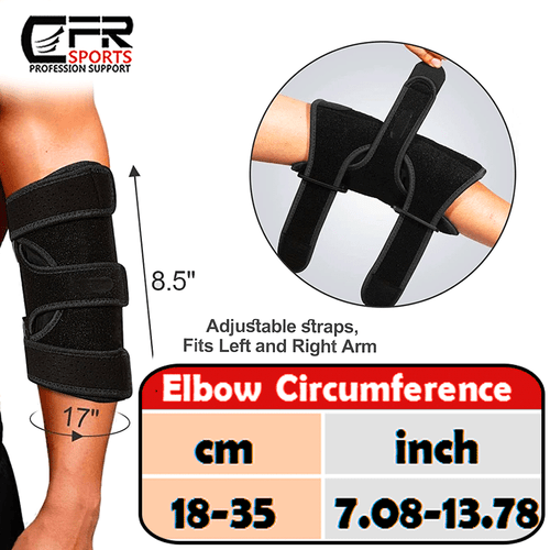CFR Elbow Brace Support Arthritis Tendonitis Tennis Golfer Arm Splint Joint Pain - Picture 2 of 16