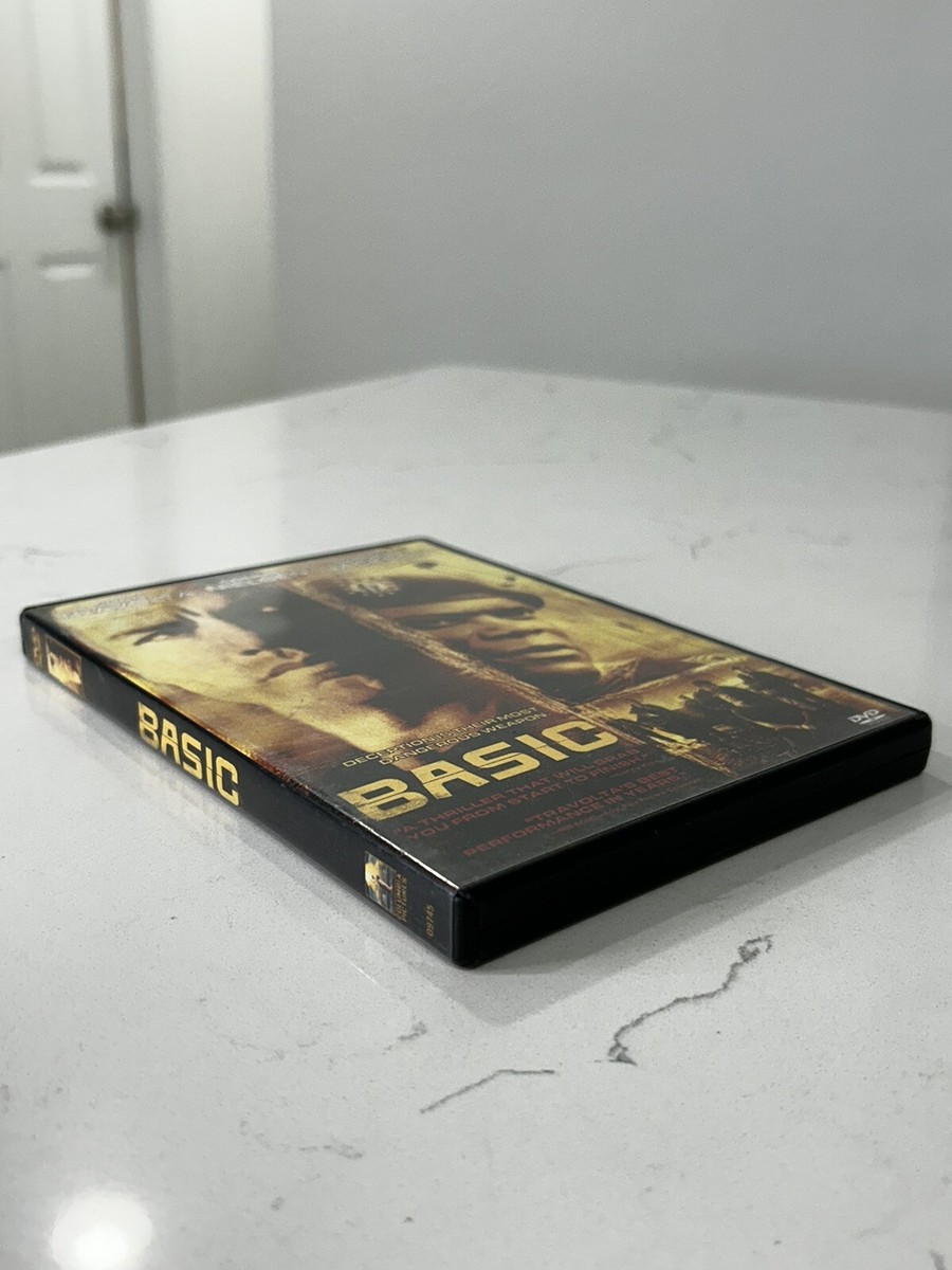 Basic DVD John Travolta Connie Nielsen Samuel L. Jackson
