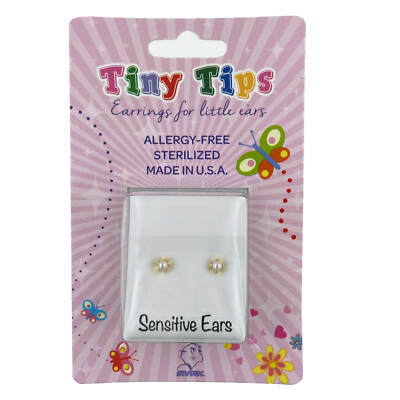 Studex Sensitive Kids Chirurgenstahl vergoldet Ohrstecker Kinder Perle 3mm