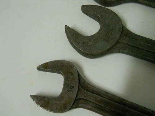 Vintage Blue-Point Supreme SAE Double Open End Wrenches x4 1930's 40's 50's - 第 5/7 張圖片