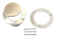 Porta Garage 3" Scarico/Porta Aria Fresca Spessore 2" per Porte Coibentate