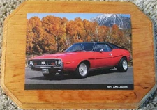 1973 AMC Javelin Car Plaque 