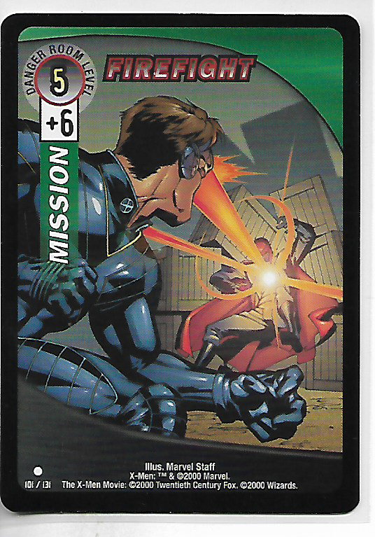 2000 WOTC X-Men Movie TCG/CCG: Firefight Card 1st Edition | eBay